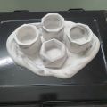 Set of 5 Pcs Home decor item, Home And Office Decoration Pieces, Decoration Set, Simple and Minimalist design, Handmade Pots For Decoration, Decorative Items - JangoMango Store. 