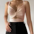 Sexy Women Sleeveless Short Crop tops Ladies Vest Casual Tank Top Women's Tube Top Female Black White. 