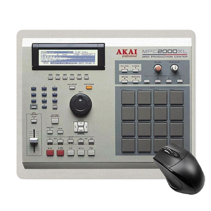 AKAI%20MPC%202000XL%20Retro%20MIDI%20Production%20Center%20Large%20Gaming%20Mouse%20Pad%20-%20Image%203