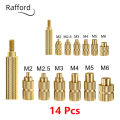 Heat Set Insert Soldering Iron Tip Head M2 M2.5 M3 M4 M5 M6 Hot Melt Insets Nut Brass Embedded Thread Insertion Kit For Plastic.