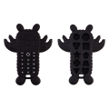 Silicone Baby Teether Toys BPA Free Remote Control Shape Teether Rodent Gum Pain Relief Teething Toy Kids Sensory Educational. 