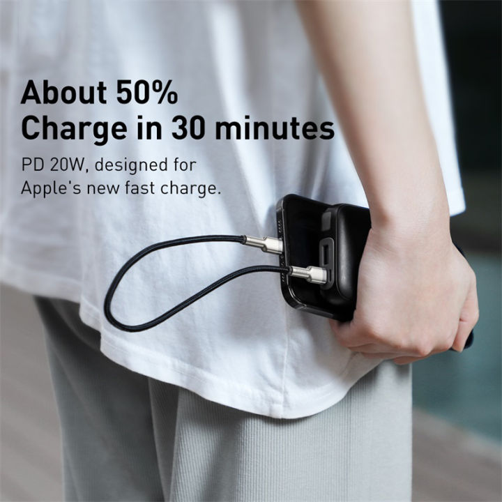 Baseus%2020W%20PD%20USB%20C%20Cable%20for%20iPhone%2014%2013%2012%20Fast%20Charging%20Charger%20for%20MacBook%20iPad%20Pro%20Type%20C%20To%20Lightning%20Wire%20Cord%20-%20Image%204