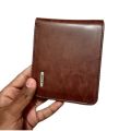 Sip in Style - Brown color Artificial Lether Wallet for Men that's Very Comfortable and Fashionable, and Easy to Maintain - Sip with Elegance.. 