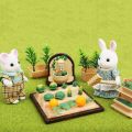 Forest Animal Family Dollhouse Furniture 1/12 Miniature Toys Girl Dolls Accessories Bedroom Bathroom Dollhouse Kit For Dolls.