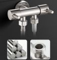 2-Way Stop Valve, Shower Valve, Angle Valve, Water On-Off Valve Material Made from Good Quality Sus304 Stainless Steel.. 