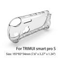 For TRIMUI Smart Pro S Handheld Protective Case TPU Soft  Case PRO S Protective Cover Transparent Protective Cover. 