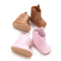 Boys and Girls Baby Boots Soft Bottom Non-slip Baby Foreign-style Western Cowboy Leather Boots Baby Shoes.