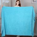 Microfiber Bath Towels – Super Absorbent, Soft, Fast Drying and Oversized Bath Lines  Multipurpose for Travel, Sports, Spa, Blue. 