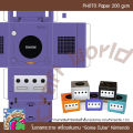 Nintendo GameCube Game Console Model paper doll papercraft (DIY cutting). 