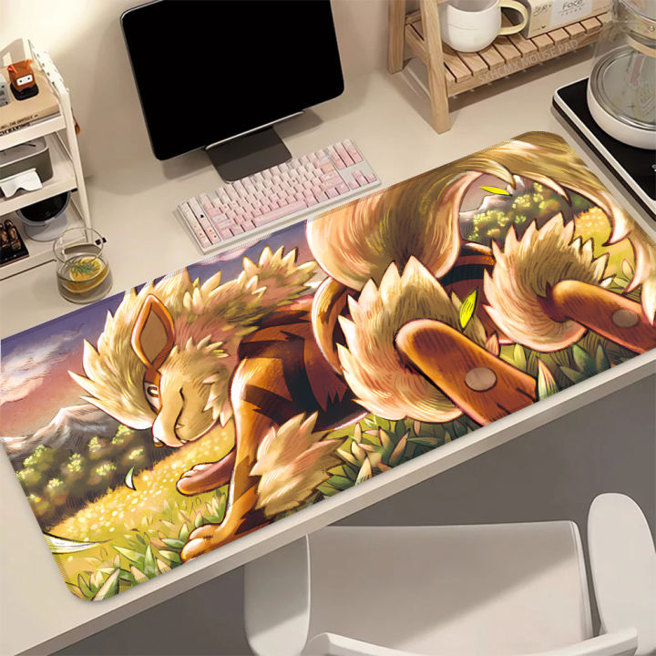 Cute%20Cartoon%20Mouse%20Pad%20Kawaii%20Anime%20P-Pokemon%20Arcanine%20Desk%20Mat%20Soft%20Smooth%20Table%20Pad%20for%20Office%20Laptop%20Computer%20for%20Desktop%20-%20Image%203