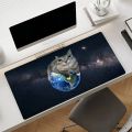 Fun Cat Meme Zazu Mouse Pad  Non-slip Locking Edge DeskMat PC Laptop Accessories  Office Keyboard Large Game XXL carpet. 