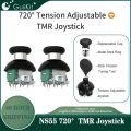 Ns55 720° Tension Adjustable TMR Joystick for PS4 PS5/PS5 Edge for Switch Pro Xbox Series/Elite Series 2 Controller Repair.