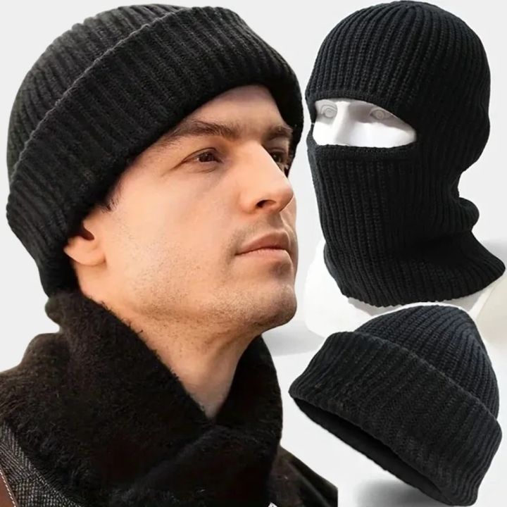 2In1%20Mask%20Beanies%20Hat%20Kintted%20Thicken%20Winter%20Ski%20Balaclava%20Full%20Face%20Mask%20Thermal%20Windproof%20Coldproof%20Running%20Earmuffs%20Hat%20-%20Image%202
