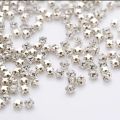 40pc Multi Sizes Crystal Acrylic Sew On Rhinestones with Silver/Gold Flatback Sewing beads For Wedding Dress DIY Crafts supplies. 
