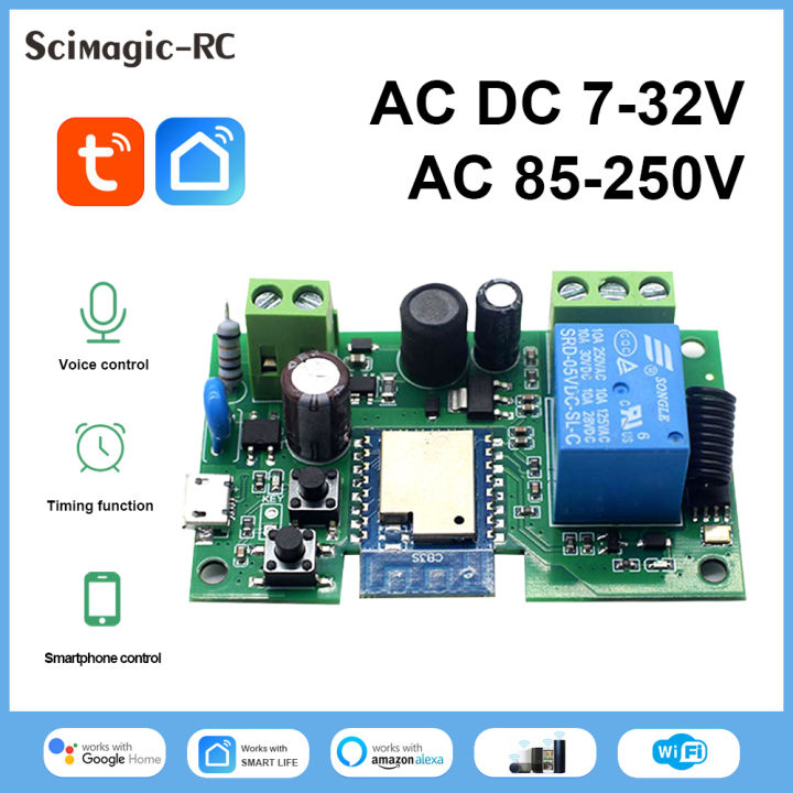 1CH%20eWelink%20Zigbee%20Tuya%20Smart%20Relay%20Module%20Home%20Automation%20DC%207-32V%20AC%2085-250V%20433Mhz%20Motor%20Light%20Garage%20Door%20Switch%20Alexa%20-%20Image%204