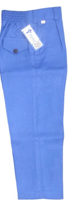 Royal blue school uniform pent for boys size 4-18 year