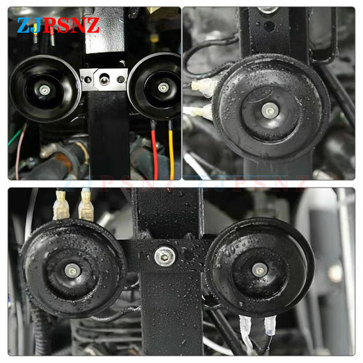 72V%2060V%2048V%2036V%2024V%2012V%206V%20Scooter%20ebike%20Horn%20Motorcycle%20Electric%20Horn%20Kit%20105Ddb%20110db%20Super%20Loud%20Basin%20Horn%20Speaker%20Waterproof%20-%20Image%206