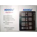 Kocu multiple objective BGA Rebeling Stencil 0.3/0.35/0.4/Parallel/45 degree hole 0.5mm direct heat template Solder Rework Net. 