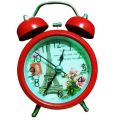TechLimb Retro Twin Bell Table Alarm Clock - Loud Brass Metal Body Vintage Desk Clock for Heavy Sleepers & Students - Silent Non-Ticking 8cm Round Bedside Clock with Night Light - Best Home & Office Decor Watch Price in Bangladesh 2026. 