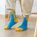 5 Pairs Kids Socks Cartoon Dinosaur Pattern Comfortable Children Socks For Boys And Girls. 