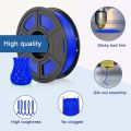 200G Flexible Filament TPU 1.75mm 3D Printer 95A TPU Transparent Soft Filament Rainbow Color Change Black White Blue High Speed. 