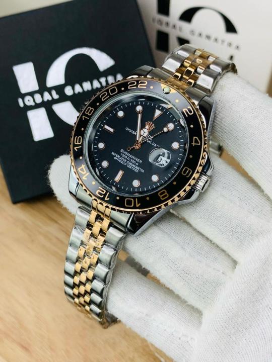 Rolex watch men original golden silver submariner