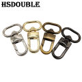 5 Pcs/Pack 13-19mm Metal Belt Strap Buckles Swivel Snap Spring Hook Lobster Clasp Clips Dog for Purse DIY Leather Craft Bag. 