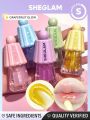 SHEGLAM Lip Oil | Sheglam Jelly Wow Hydrating Lipoil Lipgloss | Lip Oil Lipgloss for Lips | Thick Applicator Lip oil | Lip Stain Lip Tint. 