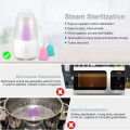 High-Temperature Menstrual Cup Cleaner Steamer Period Cup Menstrual Disc Sterilizer Kegel Ball Sterilizer Hygiene Care For Women. 