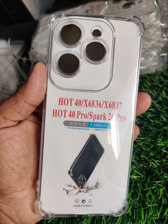 Transparent%20Back%20Cover%20For%20Tecno%20Spark%2020%20Pro%20-%20Image%203