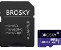 400GB Micro SD SDXC Card, BROSKY Class 10 Flash Memory Card with Free Adapter, Designed for Android Smartphones, Tablets and Others (400GB). 