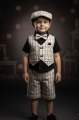 New demanding 5 pcs party dress set for 6 month to 7 years kids. 