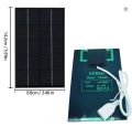 Wholesale Solar Panel 5V USB Waterproof Outdoor Hiking Camping Portable Battery Mobile Phone Charging Bank Charging Panel.
