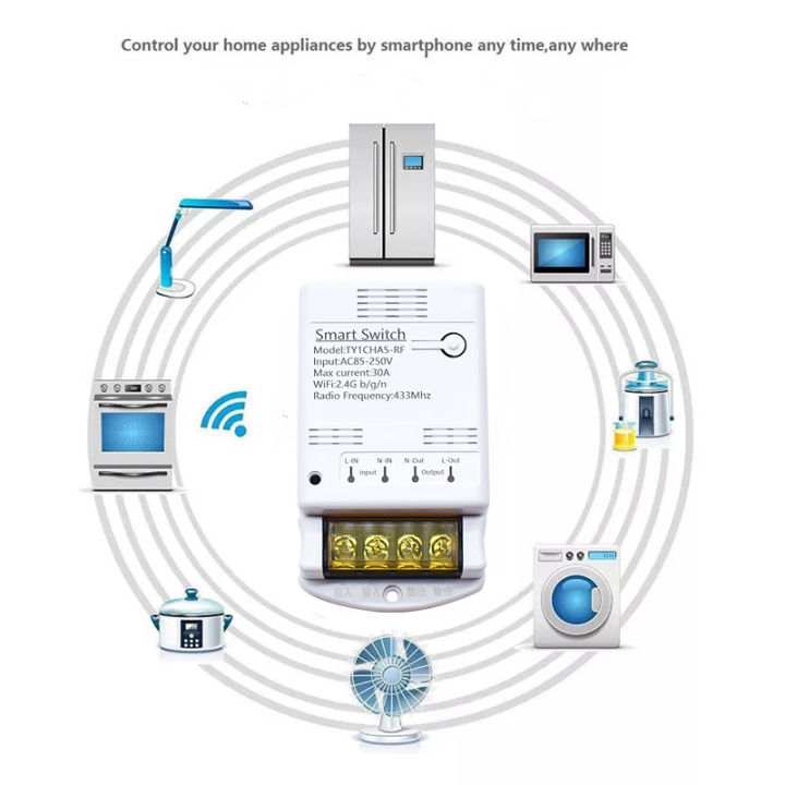 Wifi%2030A%20Tuya%20Smart%20Switch%20Intelligent%20Automation%20Modules%20APP%20Remote%20Control%2012V%2024V%2085-250V%20220V%2020A%20Relay%20HIGH%20POWER%204000W%20-%20Image%205