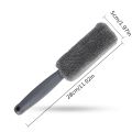 Microfiber Car Tire Brush - Effective Wheel Hub and Rim Cleaner - Perfect for Car Maintenance, Detailing, and Cleaning Supplies. 