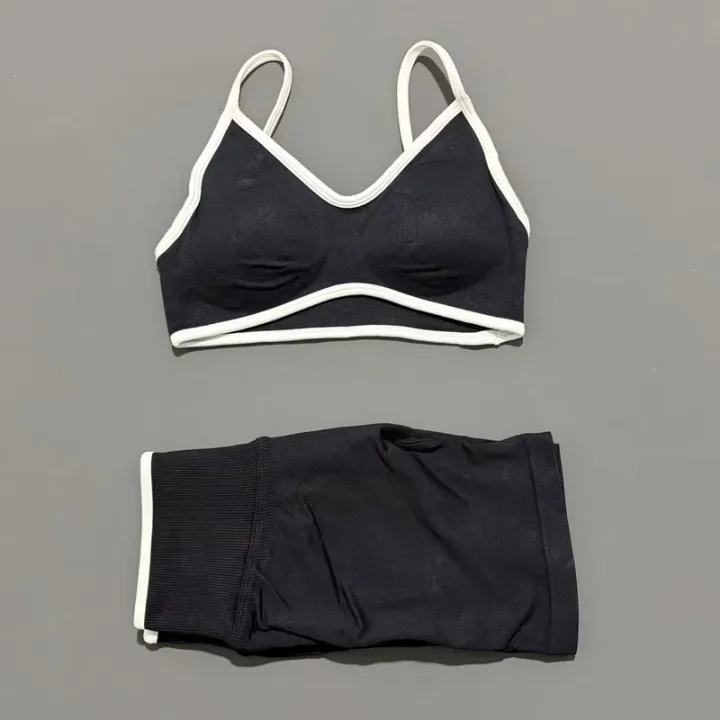 2Pcs%20HISTELLO%20Ignite%20Sculpt%20Sports%20Set%20Naked%20Feel%20Tummy%20Control%20Cross%20Bra%20Scrunch%20Hip%20Lifting%20Yoga%20Pilates%20Running%20Fitness%20Sets%20-%20Image%206
