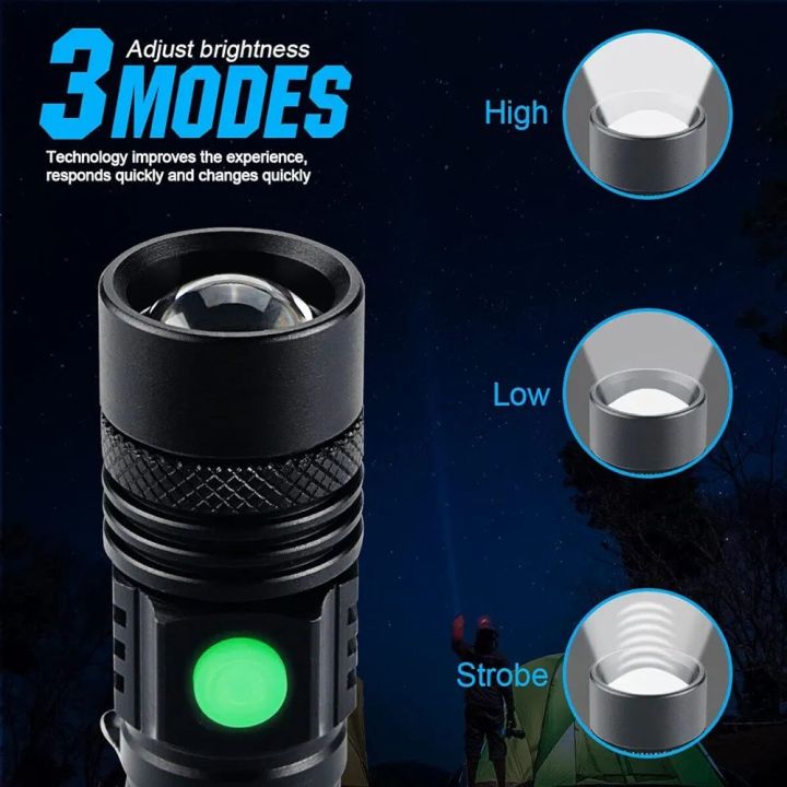Illuminate%20Your%20Adventures%20With%20The%20Rechargeable%20Metal%20Body%20High%20Power%20Long%20Distance%20Flashlight%20-%20Image%204