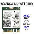 Wireless-AC 8265 Dual Band 2.4G/5Ghz Wifi Bluetooth Wlan For 8265NGW NGFF 802.11ac 867Mbps 2x2 MU-MIMO BT 4.2 Card. 