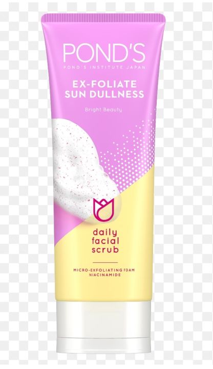 POND'Ss sun dullness daily facial scrub wash Made in Indonesia