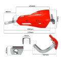 For KTM HONDA YAMAHA EXC KLX YZF CRF Dirt Bike Enduro Handlebar Protection Universal Hand Guards Motorcycle Handguard Protector.