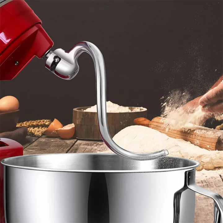 Stainless%20Steel%20Dough%20Hook%20for%20Kitchenaid%20Stand%20Mixer%206%20Quart%205%20Quart%20Lift%20Mixer%20Dough%20Attachments%20for%20Kitchenaid%20-%20Image%202