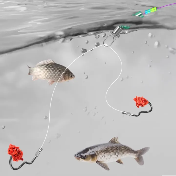 9KM%2050Pcs%20Carp%20Hook%20Automatic%20Flip%20Fishing%20Hook%20High%20Carbon%20Steel%20With%20Eye%20%20Barbed%20-%20Image%205