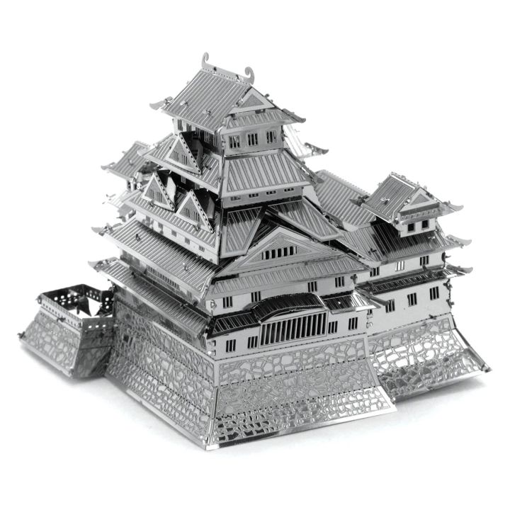 Himeji Castle 3D Metal Puzzle Model Kits DIY Laser Cut Puzzles Jigsaw Toy For Children