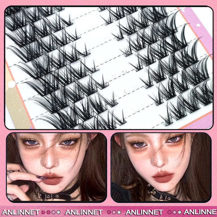 Fox%20False%20Eyelashes%201%20box%2080%20Bundles%20Mink%20Eyelashes%20Extension%20Natural%20Volume%20Faux%20Eyelashes%203D%20Russian%208-13mm%20Mix%20Lashes%20Makeup%20-%20Image%202