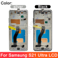 TFT For Samsung Galaxy S21 Ultra 5G LCD Display For Samsung G998B G998B/DS Digital Touch Screen With Frame Replacement. 