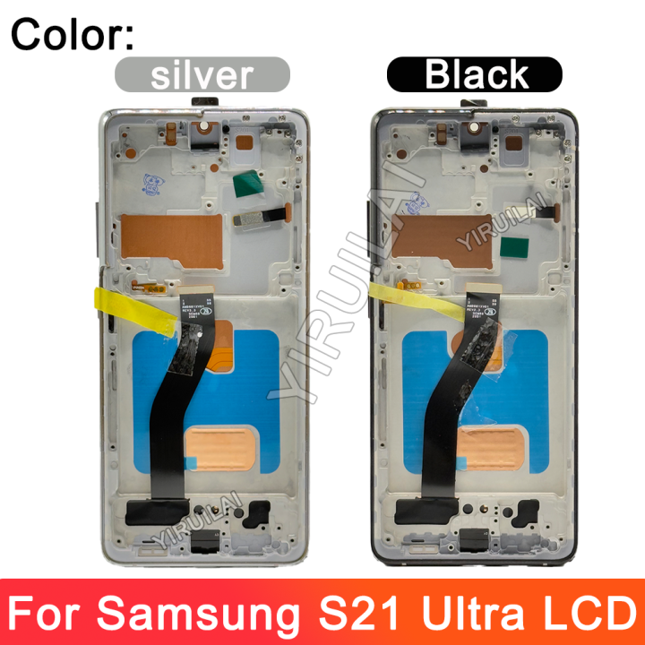 TFT%20For%20Samsung%20Galaxy%20S21%20Ultra%205G%20LCD%20Display%20For%20Samsung%20G998B%20G998B/DS%20Digital%20Touch%20Screen%20With%20Frame%20Replacement%20-%20Image%206