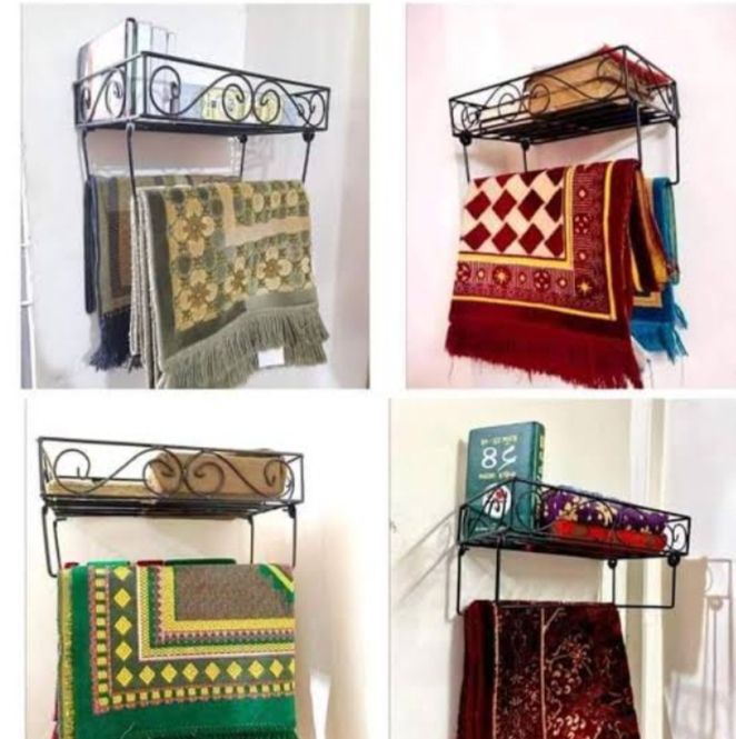 Space%20saver%20Metal%20Wall%20Stand%20Includes%203%20Jaymamaz%20Hangers%2012%E2%80%B3%20Black%20-%20Image%205