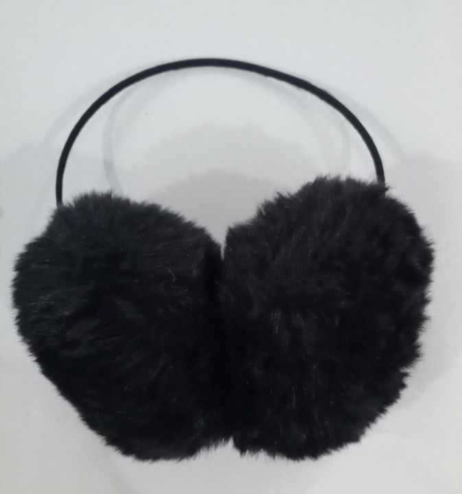 NWT%20Primark%20Super%20Fluffy%20black%20earmuffs%20for%20girls,%20women's%20-%20Image%206