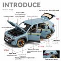 New 1:24 BMW XM Alloy Metal Diecast Model Car Casting Sound And Light Children's Toys Gift With Kids Collectibles Hobbies Gifts.