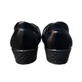 NAKSIR Mens Black office shoes school shoes by choiceit trending quality footwears with stitched sole. 